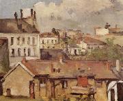 Paul Cezanne Roofs oil painting reproduction